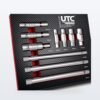 10-Piece Magnetic Swivel Spark Plug Socket Set (3/8" Drive)