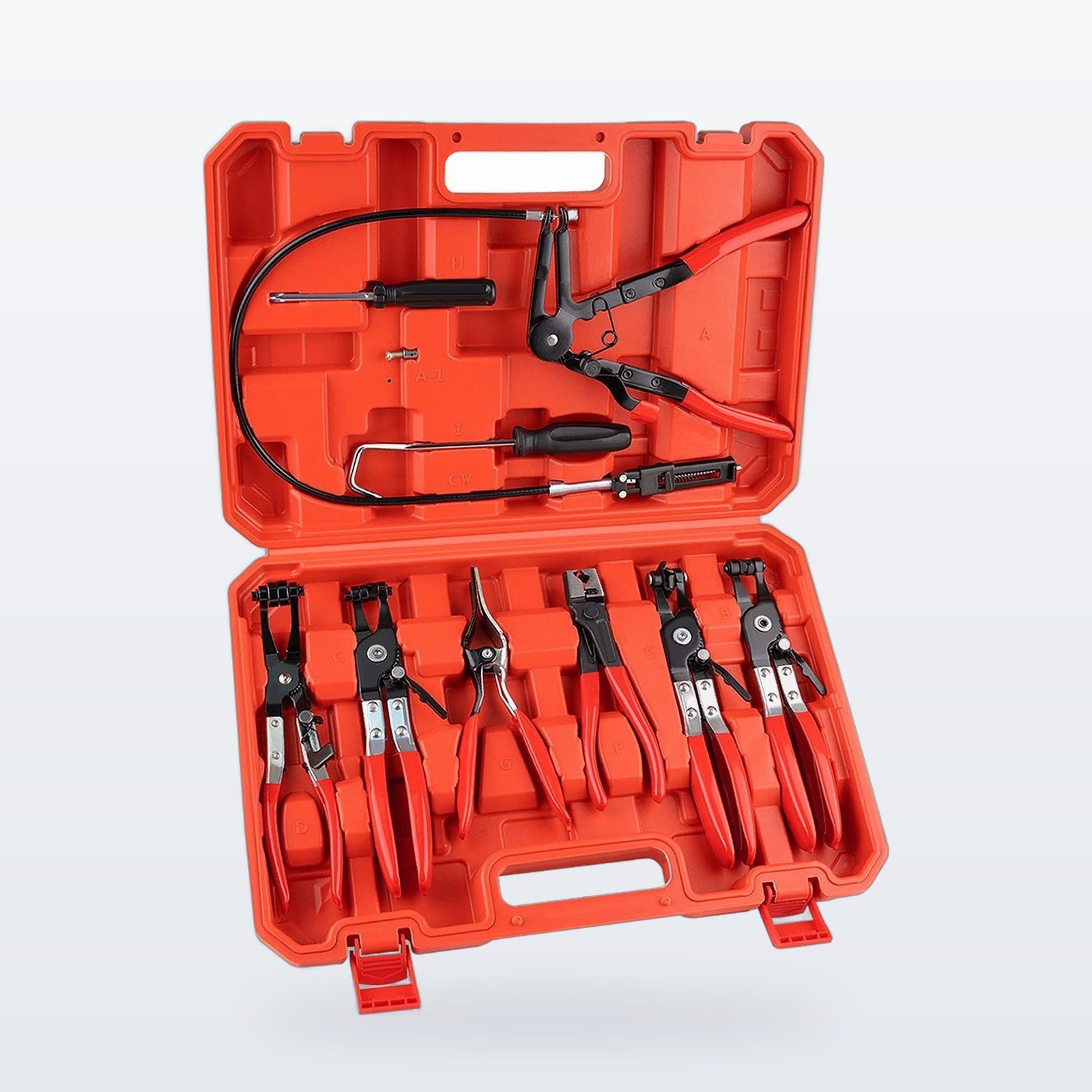 11-Piece Hose Clamp Pliers Set