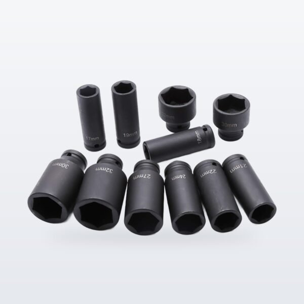 35-Piece 1/2" Drive Deep Impact Socket Set (8-32 mm)