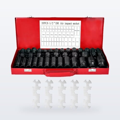 40-Piece 1/2" Drive Deep Impact Socket Set (8-32 mm)