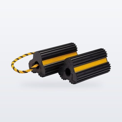 Draper 21135 Rubber Wheel Chocks (Pair, 3 Tonne)