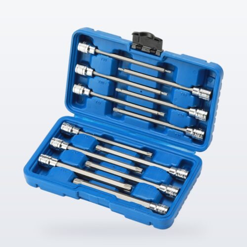Focus Tool 12-Piece 3/8" Drive Extra-Long Torx Bit Socket Set (T10-T60)