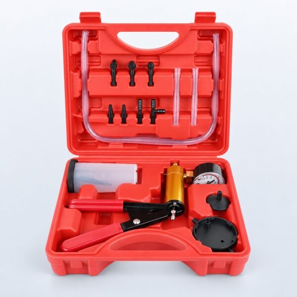 Hand Vacuum Pump and Brake Bleeder Kit