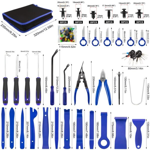 549-Piece Trim and Clip Removal Tool Set