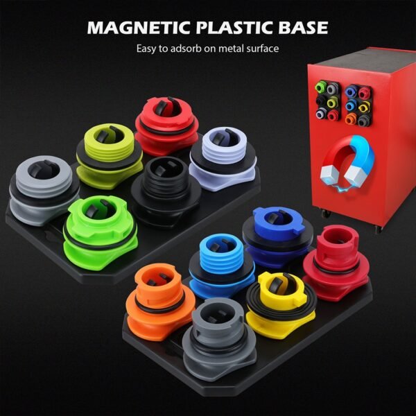 18-Piece Oil Funnel Kit with 12 Adapters