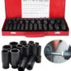 40-Piece 1/2" Drive Deep Impact Socket Set (8-32 mm)