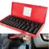 40-Piece 1/2" Drive Deep Impact Socket Set (8-32 mm)