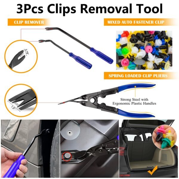 549-Piece Trim and Clip Removal Tool Set