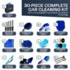 30-Piece Car Detailing Brush Kit