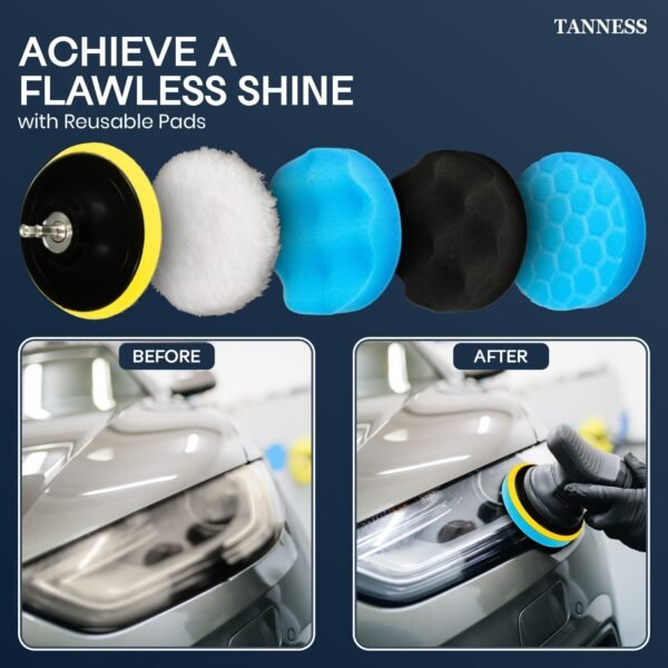 30-Piece Car Detailing Brush Kit